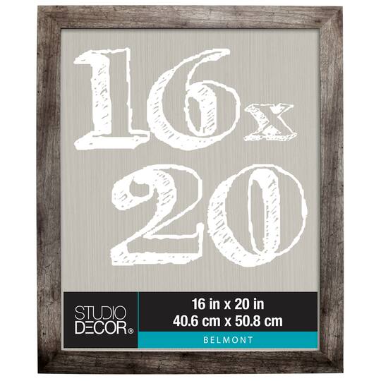 Gray Belmont Frame By Studio Decor